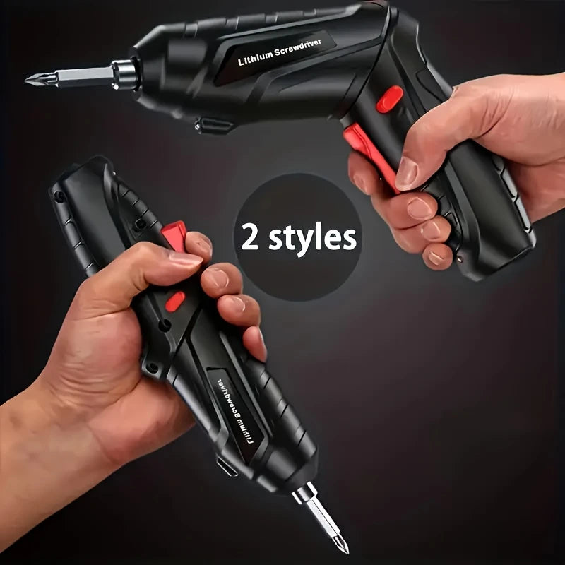 Destornillador Eléctrico Inalámbrico 3.6V – Set de 47 piezas