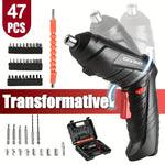 Destornillador Eléctrico Inalámbrico 3.6V – Set de 47 piezas