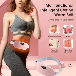 🌸 Almohadilla Térmica Menstrual Portátil con Masaje – Alivio Inteligente para tu Bienestar